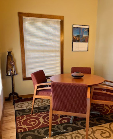 Consultation room at Higdon Law