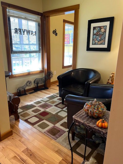 Interior of Higdon Law office