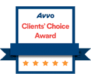 Avvo Clients' Choice Award logo